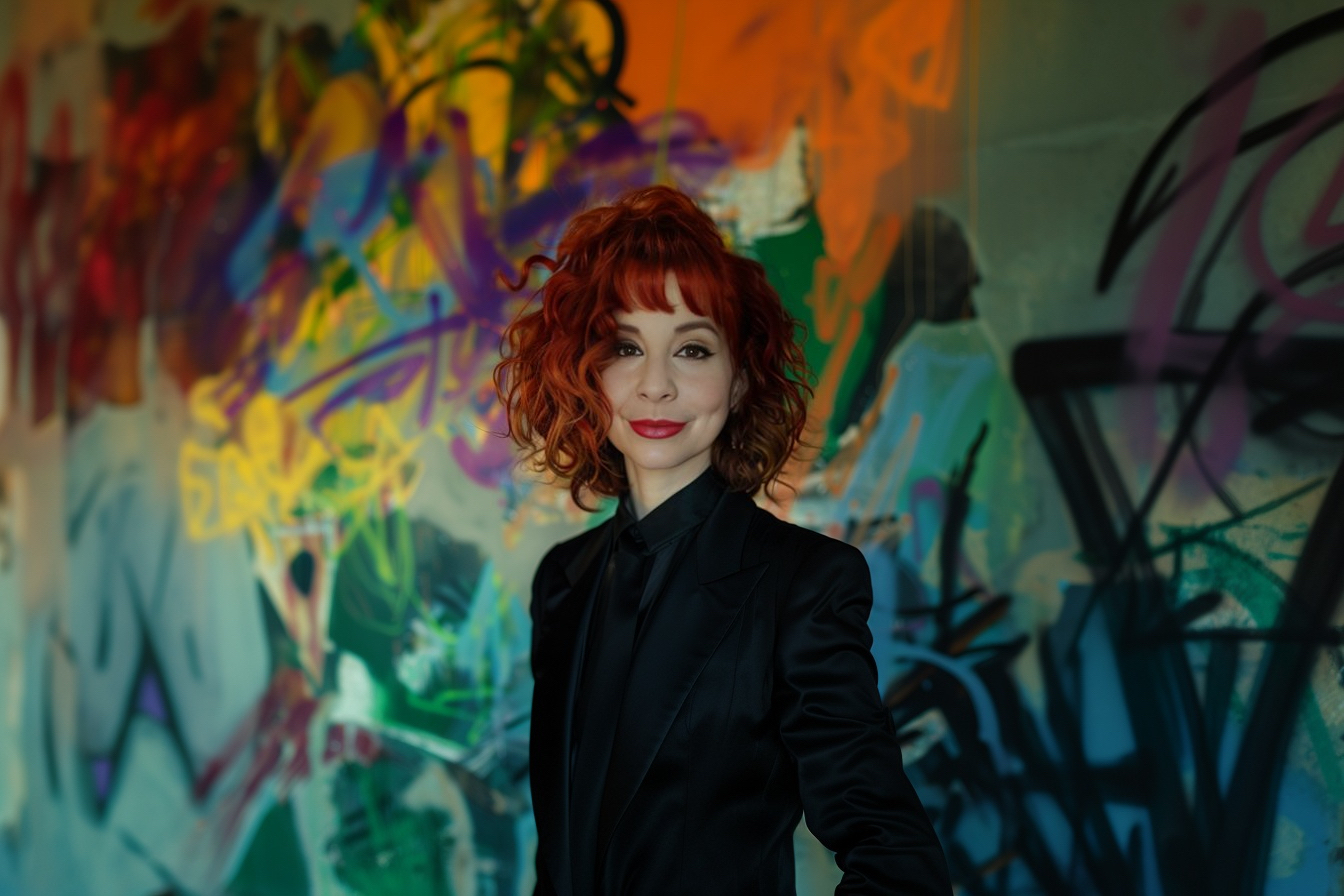 Star of Pop Art - A vibrant brand identity with bold colors and creative design elements inspired by pop art.