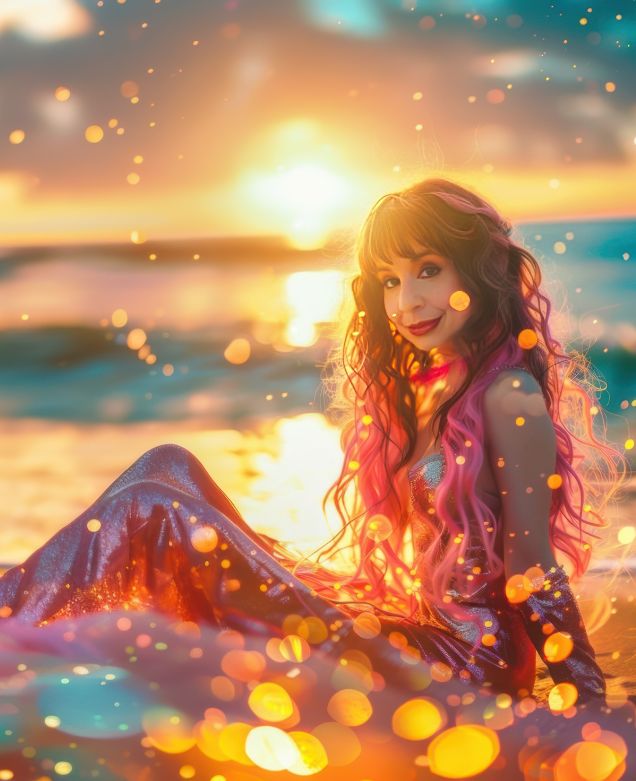 Mermaid Star brand identity emphasizing emotional branding through storytelling, serene visuals, and authenticity.